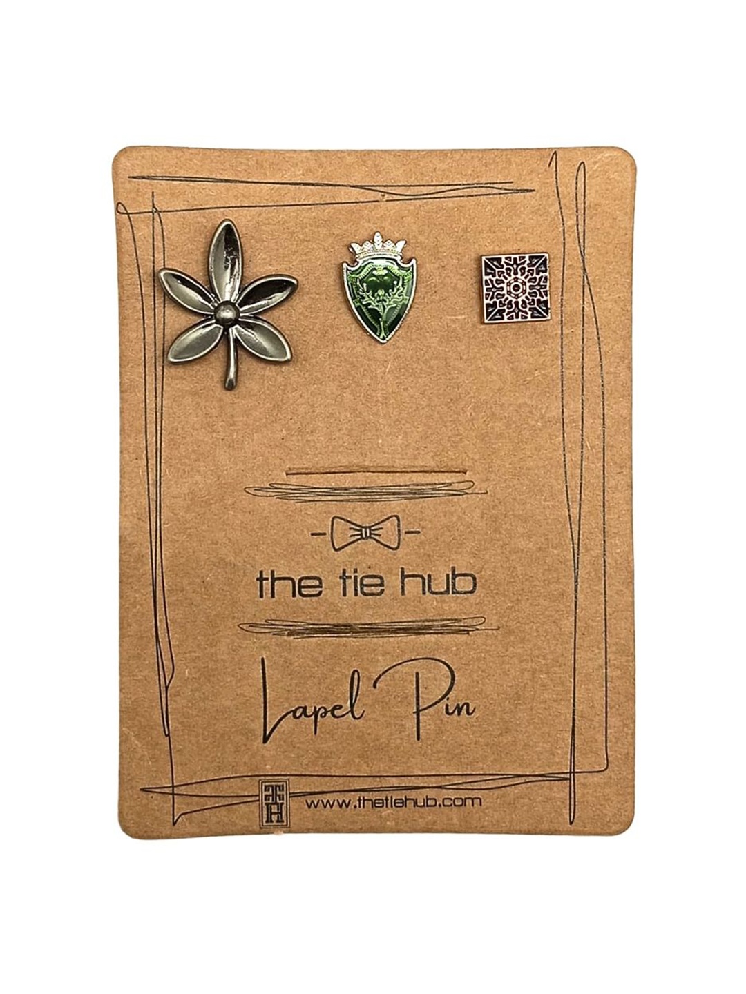 

The Tie Hub Men Accessory Gift Set, White