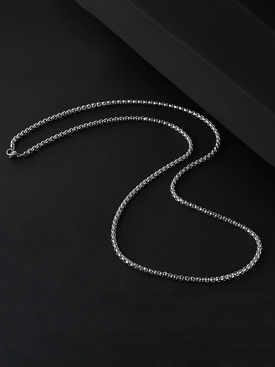 

Minprice Men Silver-Plated Stainless Steel Anti-Tarnish Chain