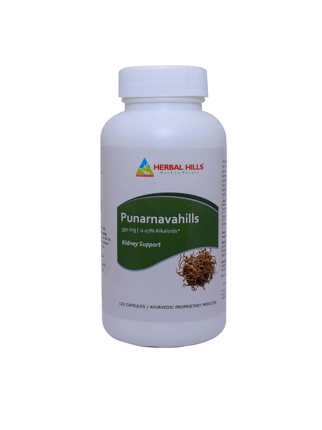 

Herbal Hills Punarnavahills Capsules- 120 Capsules, White