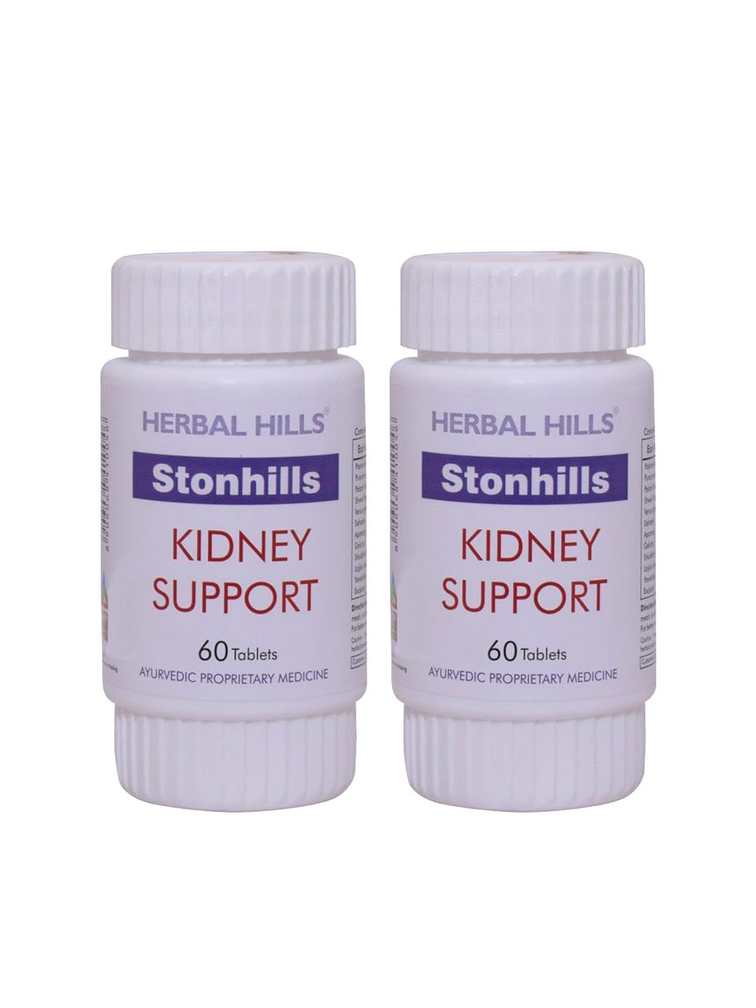 

Herbal Hills Set Of 2 Stonhills Tablets - 60 Tablets Each, Na