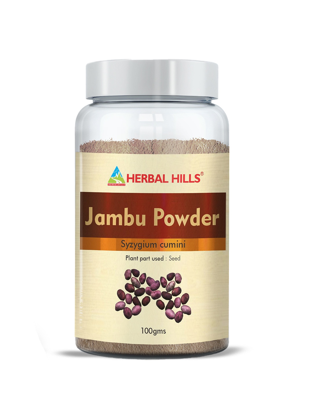 

Herbal Hills Jambu Beej Powder Pack of 2 (100 gms each), White