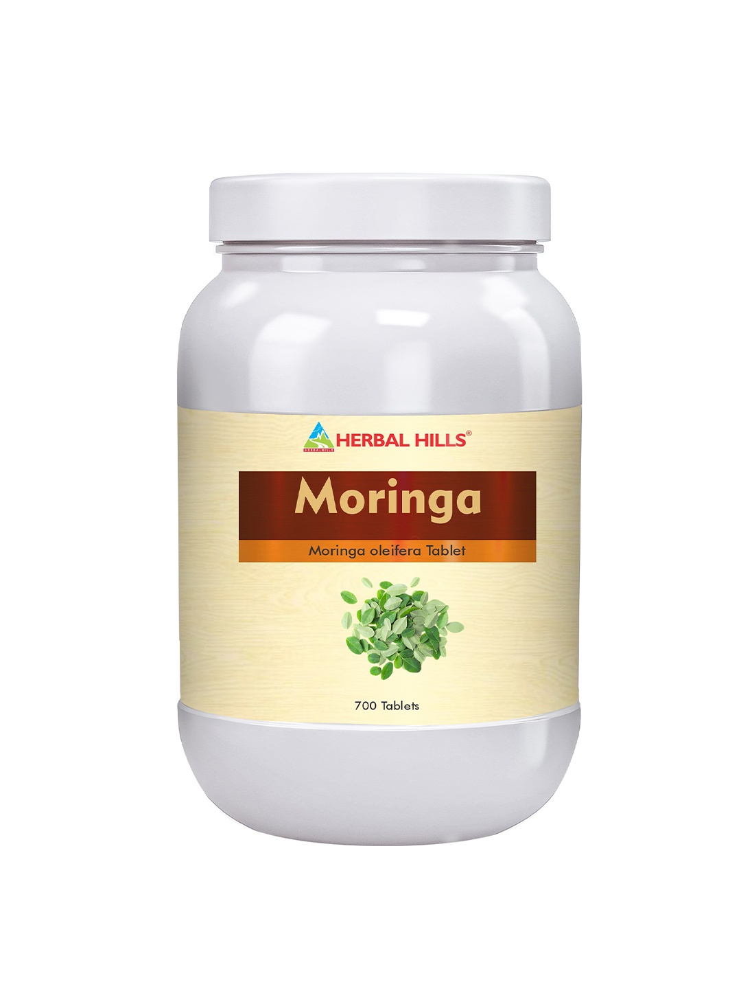 

Herbal Hills Moringa Leaf Tablets - 700 Tablets, White