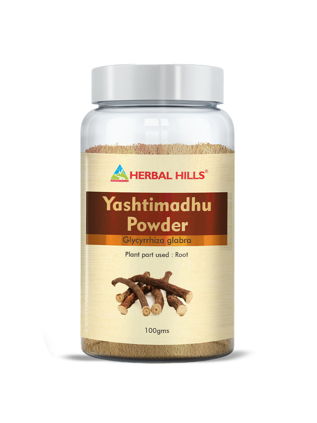 

Herbal Hills Yashtimadhu Powder Edible Licorice (100 Gram Pack of 2), White