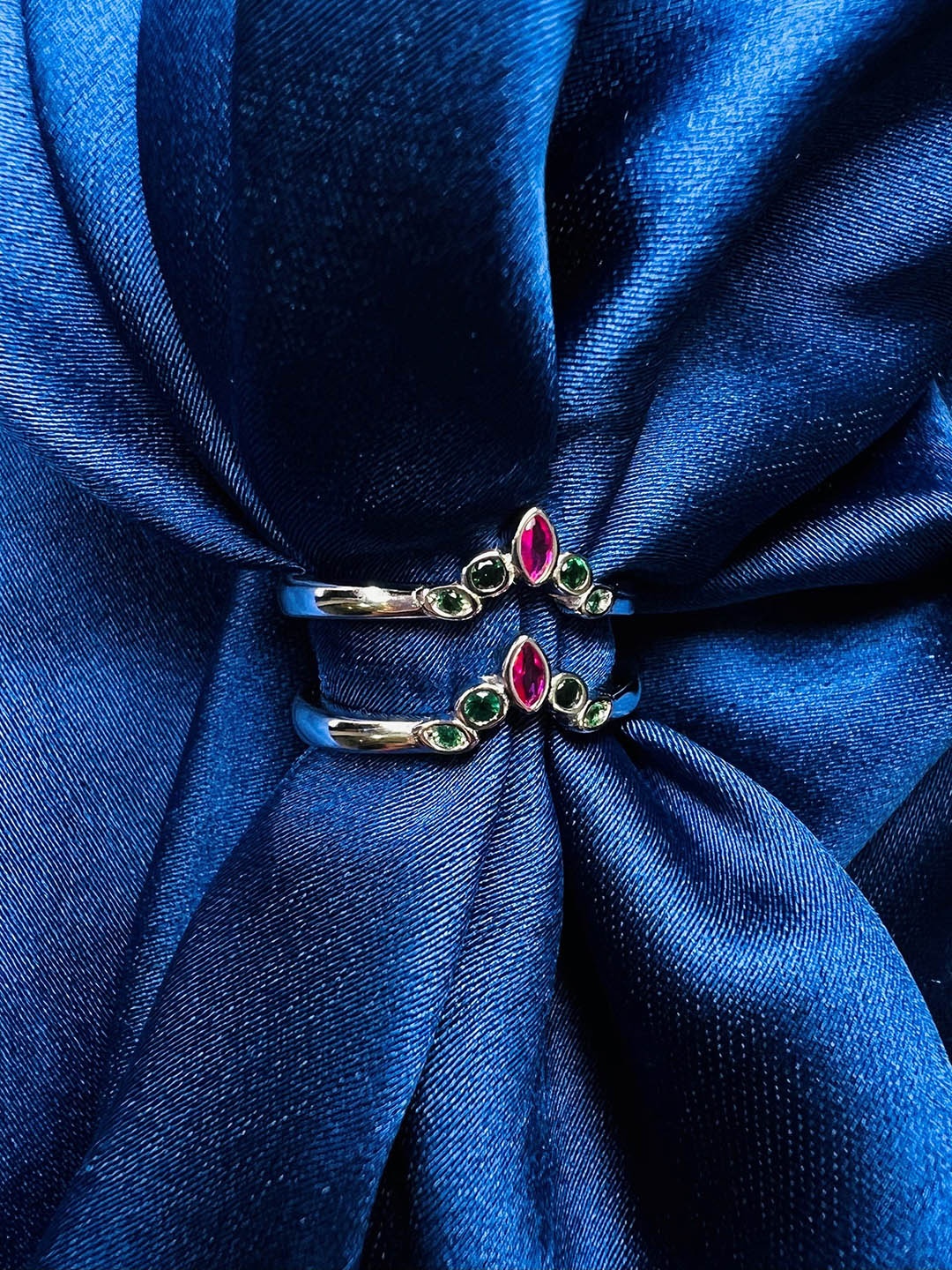 

Arte Jewels Silver-Plated Toe Rings