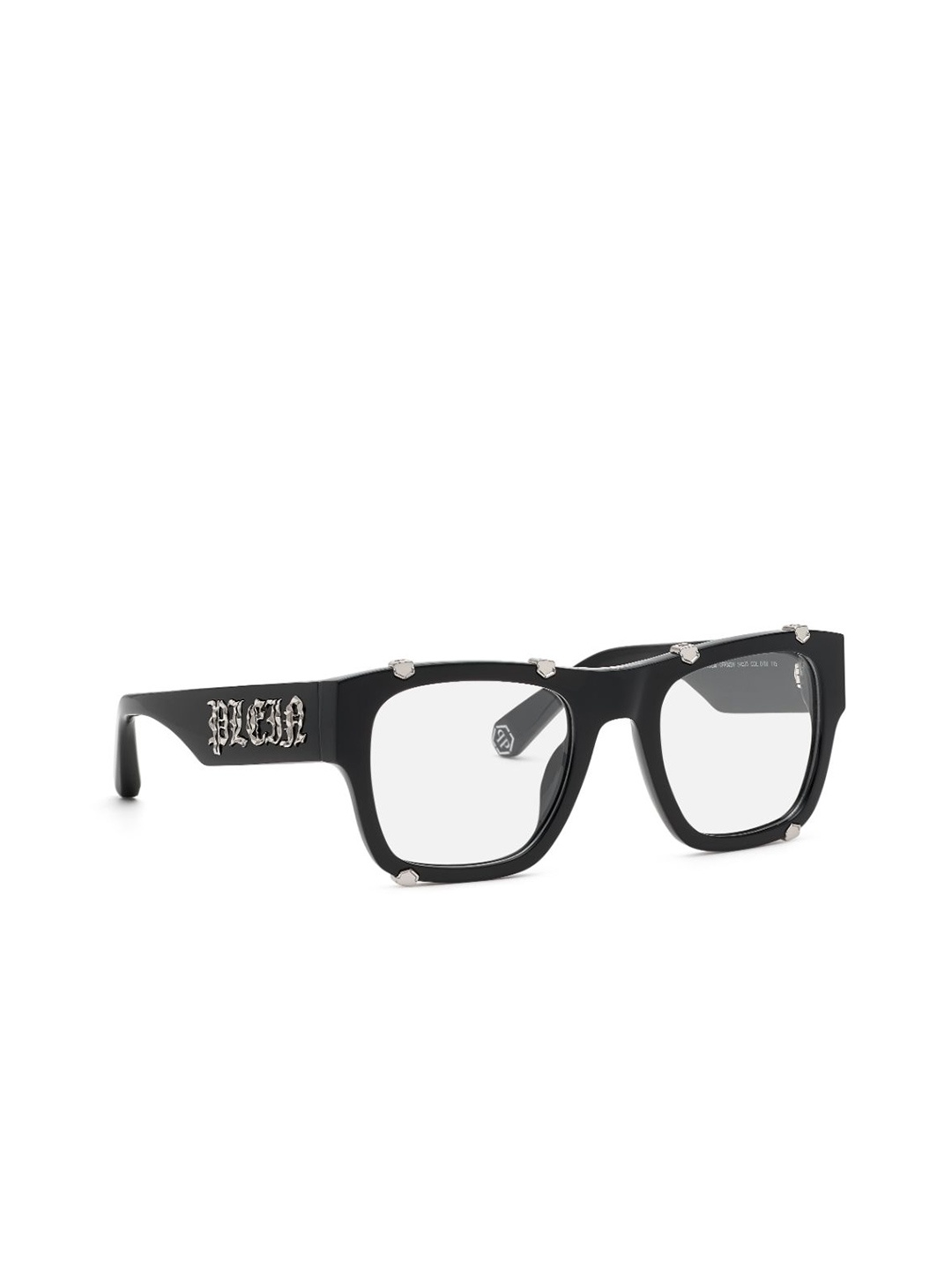 

PHILIPP PLEIN Unisex Full Rim Square Frames, Black