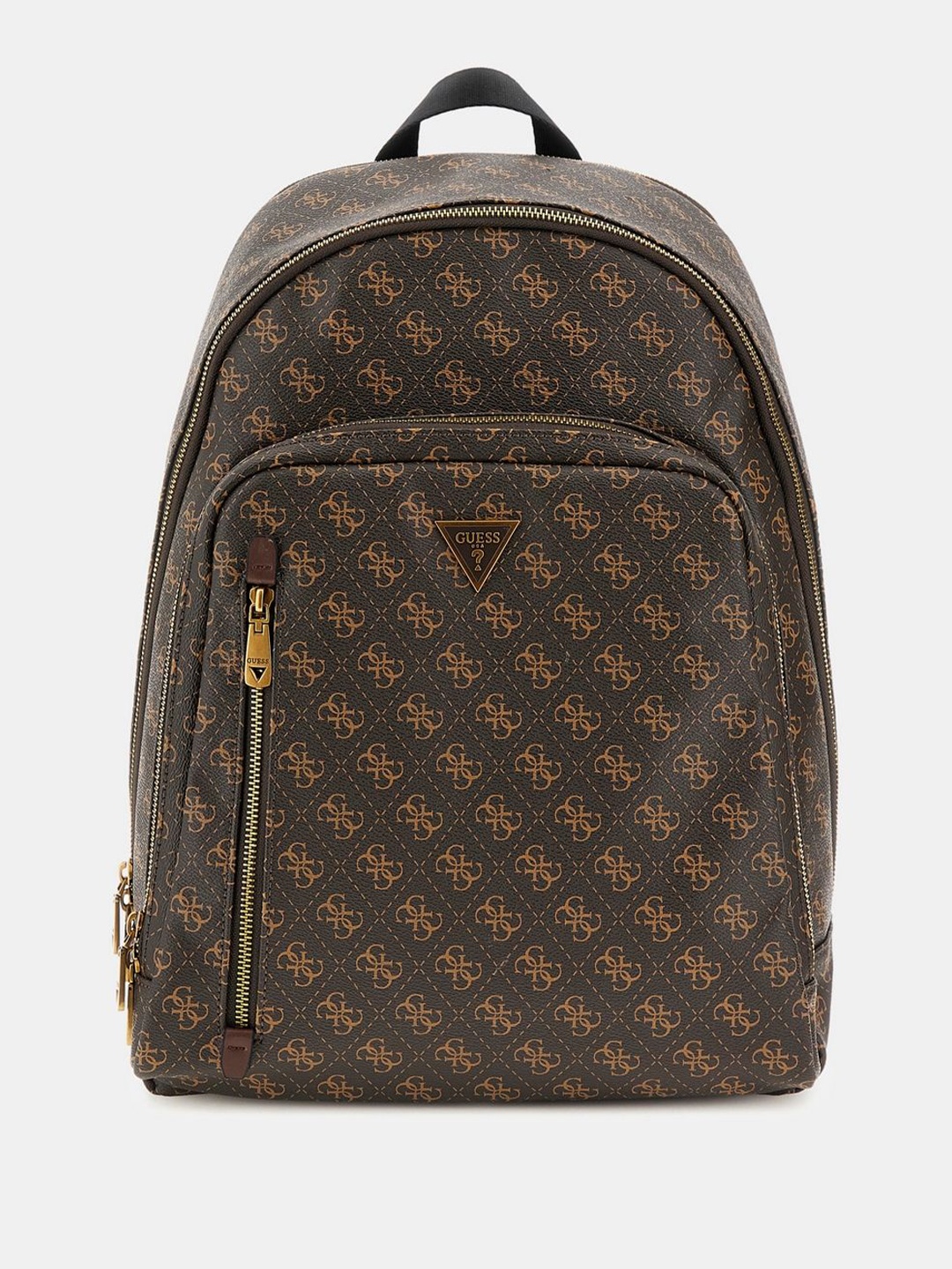 

GUESS Men Brand Logo Backpack, Brown