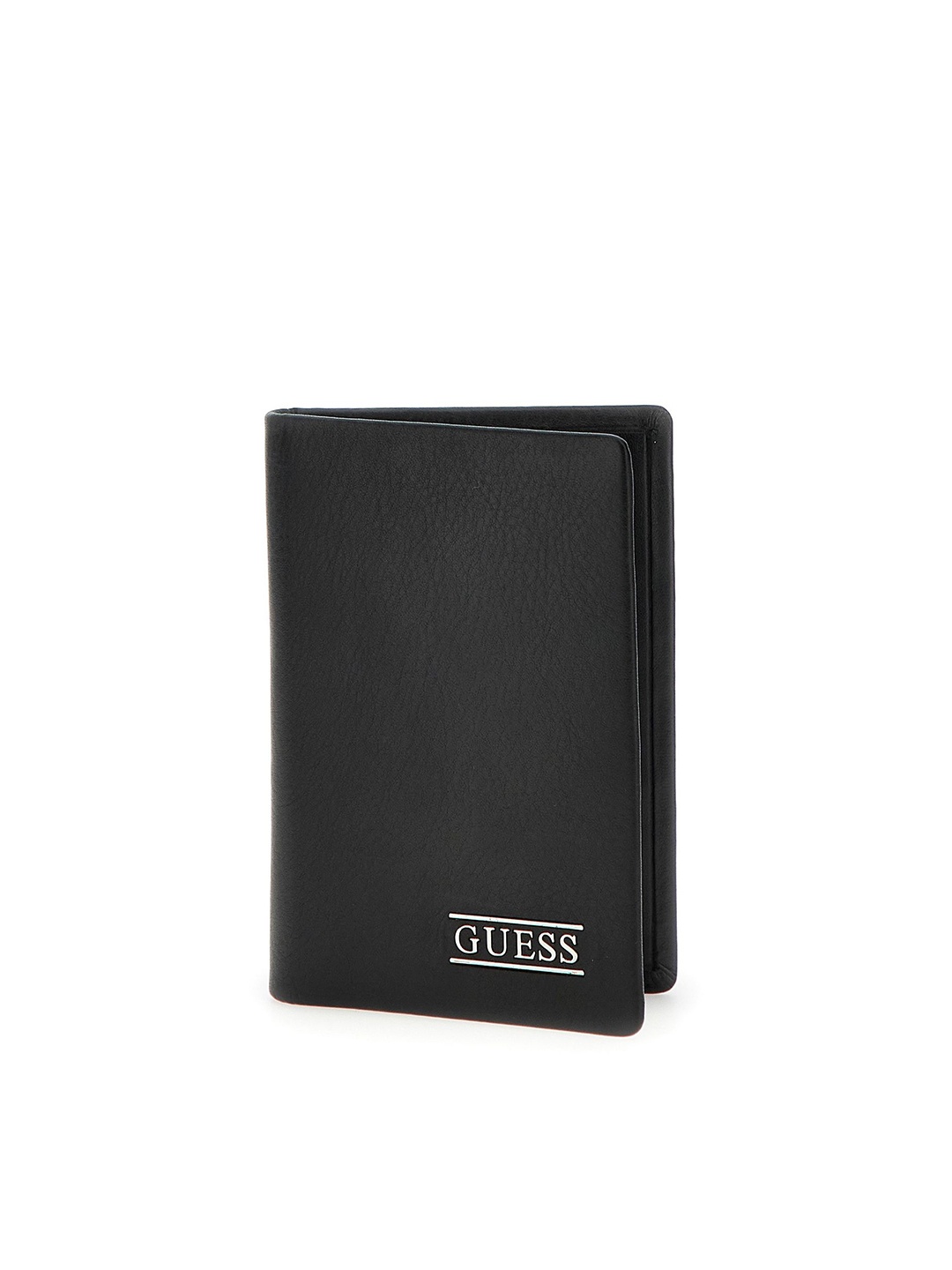 

GUESS Men LeatherBi-Fold Card Holder, Black