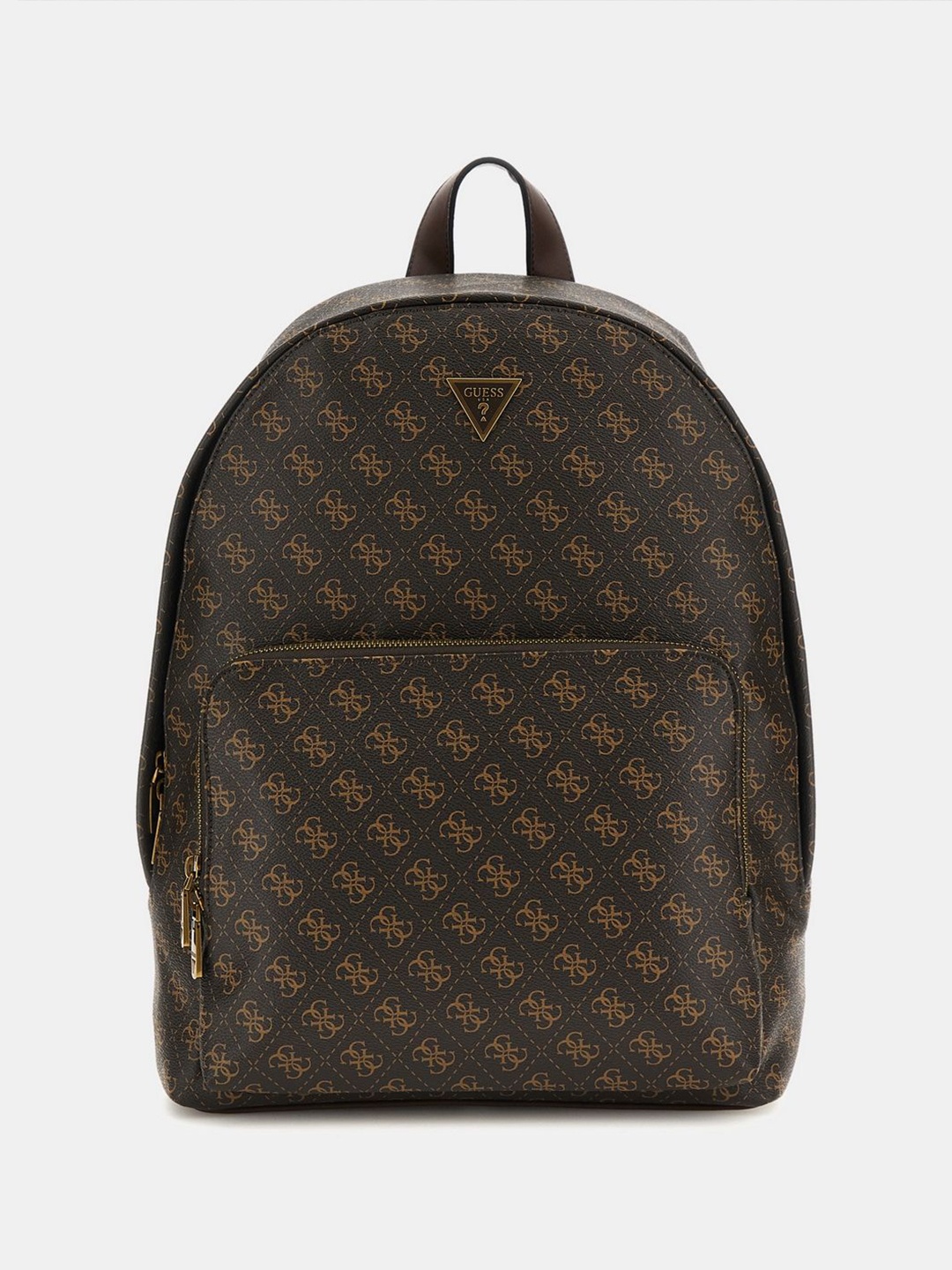 

GUESS Men Brand Logo Backpack, Brown