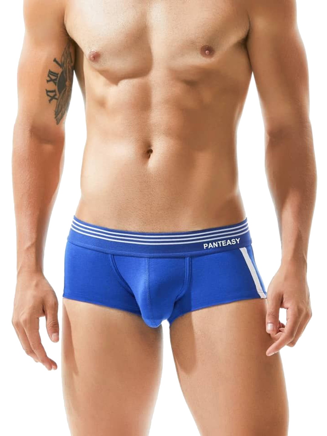 

PANTEAZY Men Stretchable Short Length Briefs LO-S03, Blue