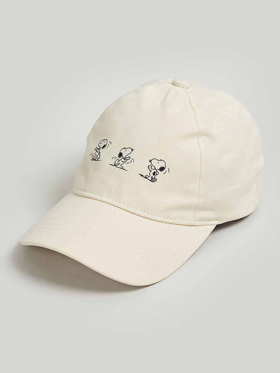 

max Women Printed Baseball Cap, Beige