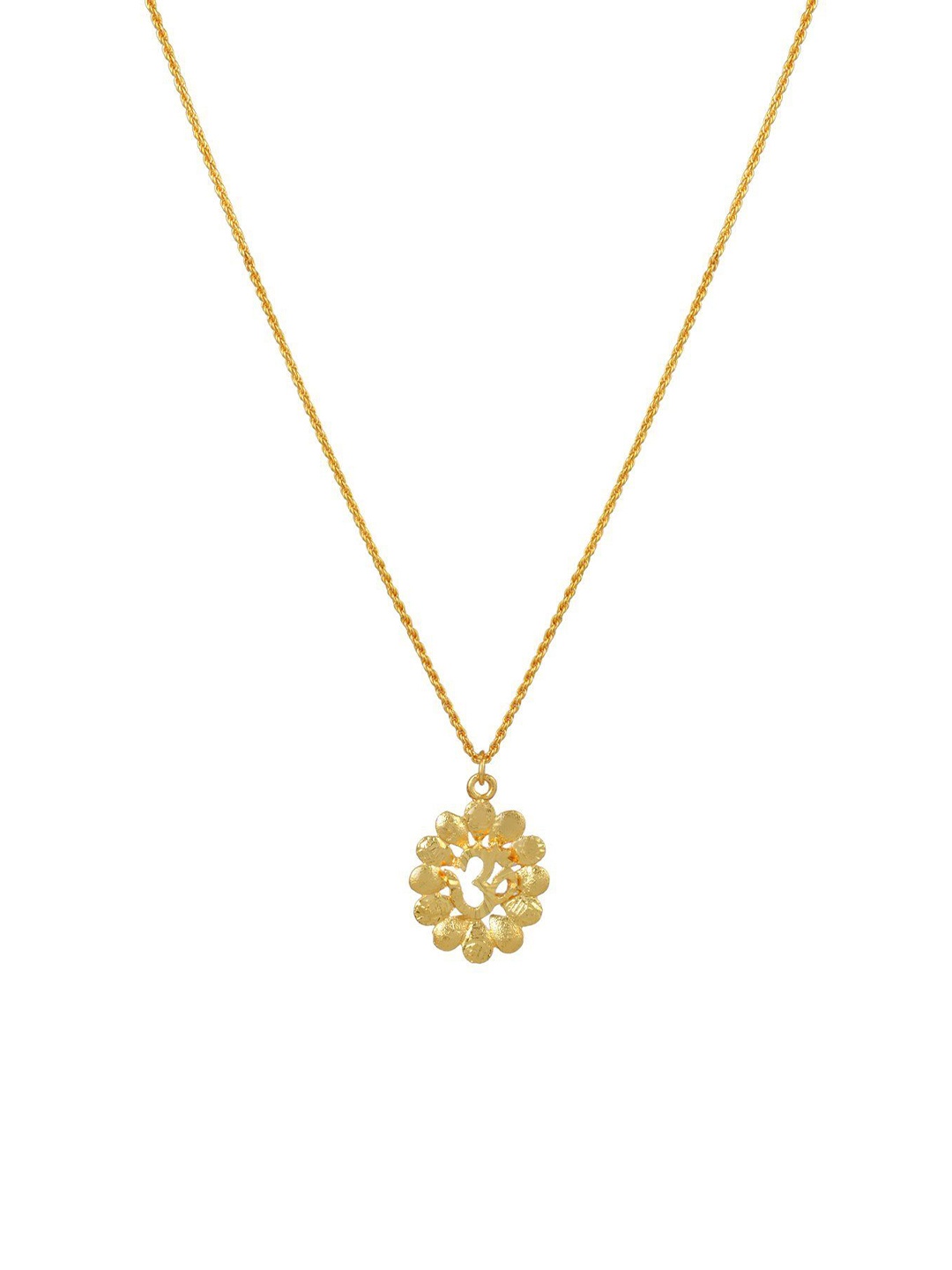 

MEMOIR Gold-Plated Contemporary Pendant with Chain