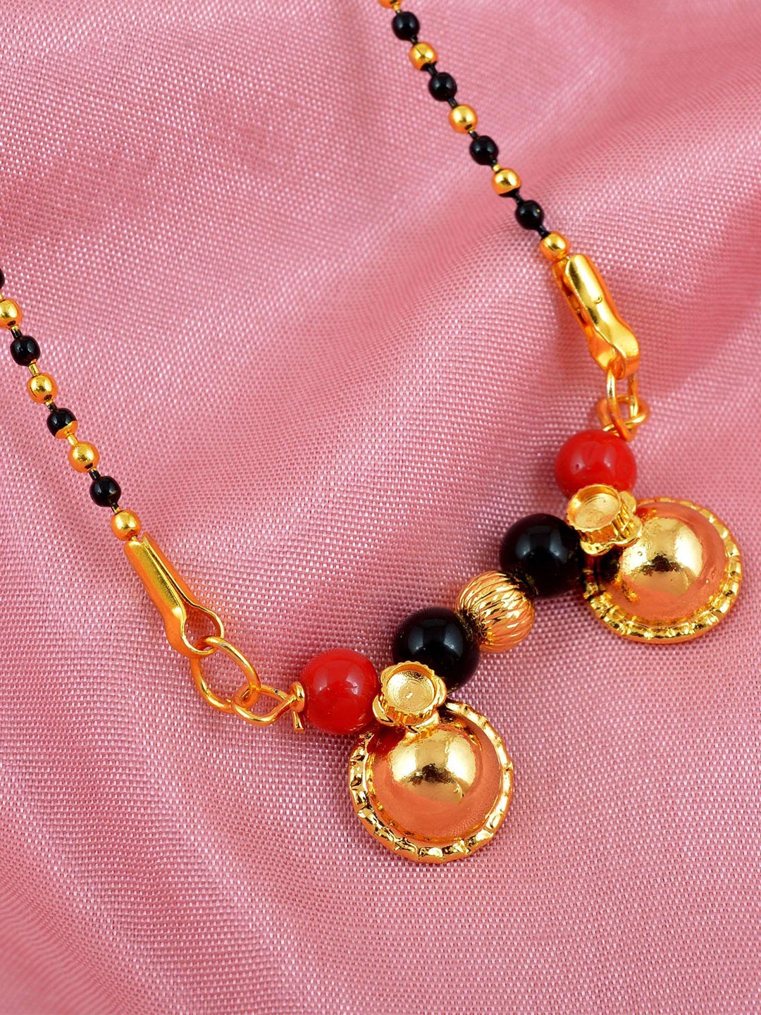 

MEMOIR Gold-Plated Beaded Mangalsutra