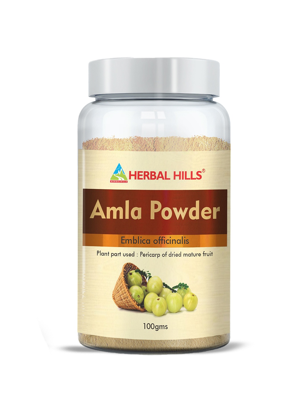 

Herbal Hills Amla Powder (100 gms Pack of 5), White