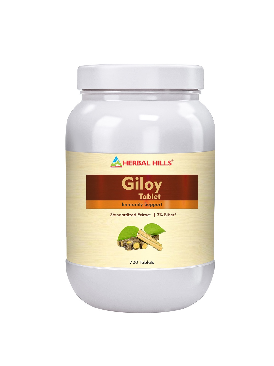 

Herbal Hills Giloy Guduchi Tablets (700 Count Pack of 1), White