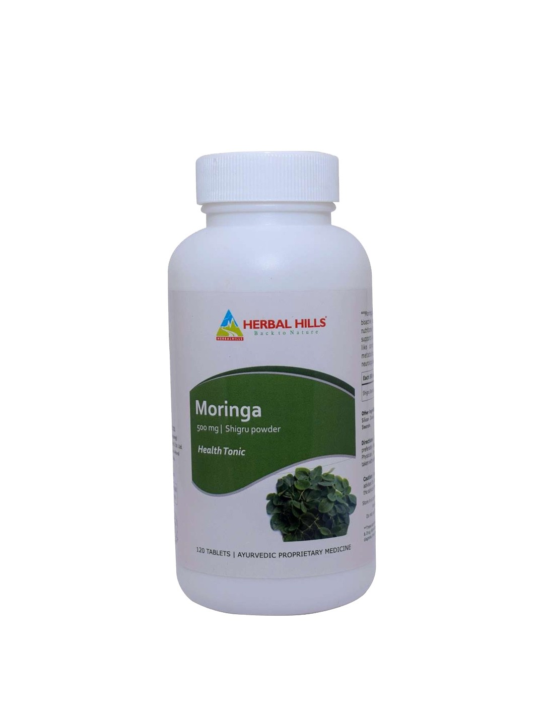 

Herbal Hills Moringa Oliefera Tablets Moringa Tablet Moringa Leaf Tablet - (120 Tablets), White