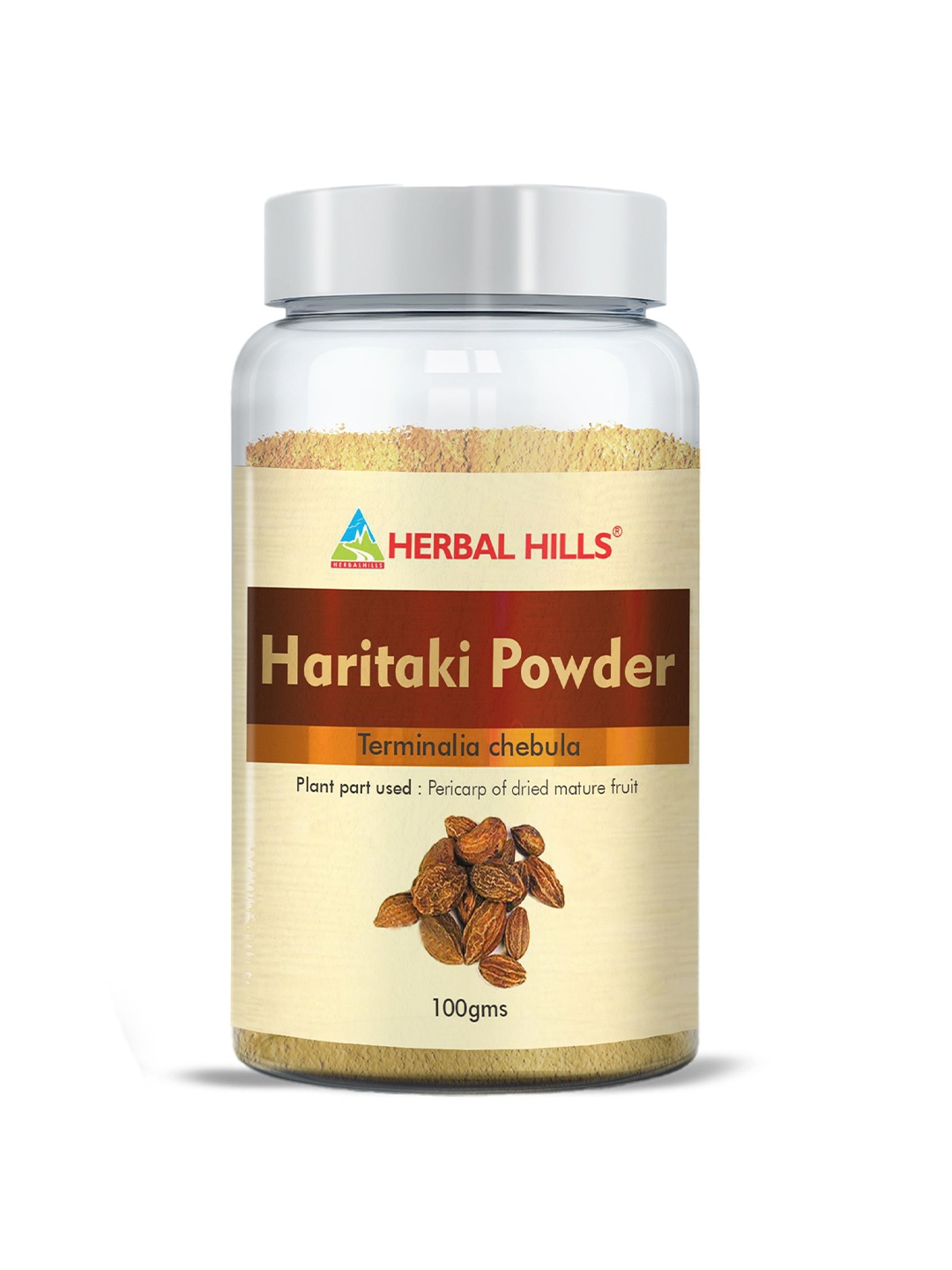 

Herbal Hills Haritaki/Harde Powder (100 Gram Pack of 2), White