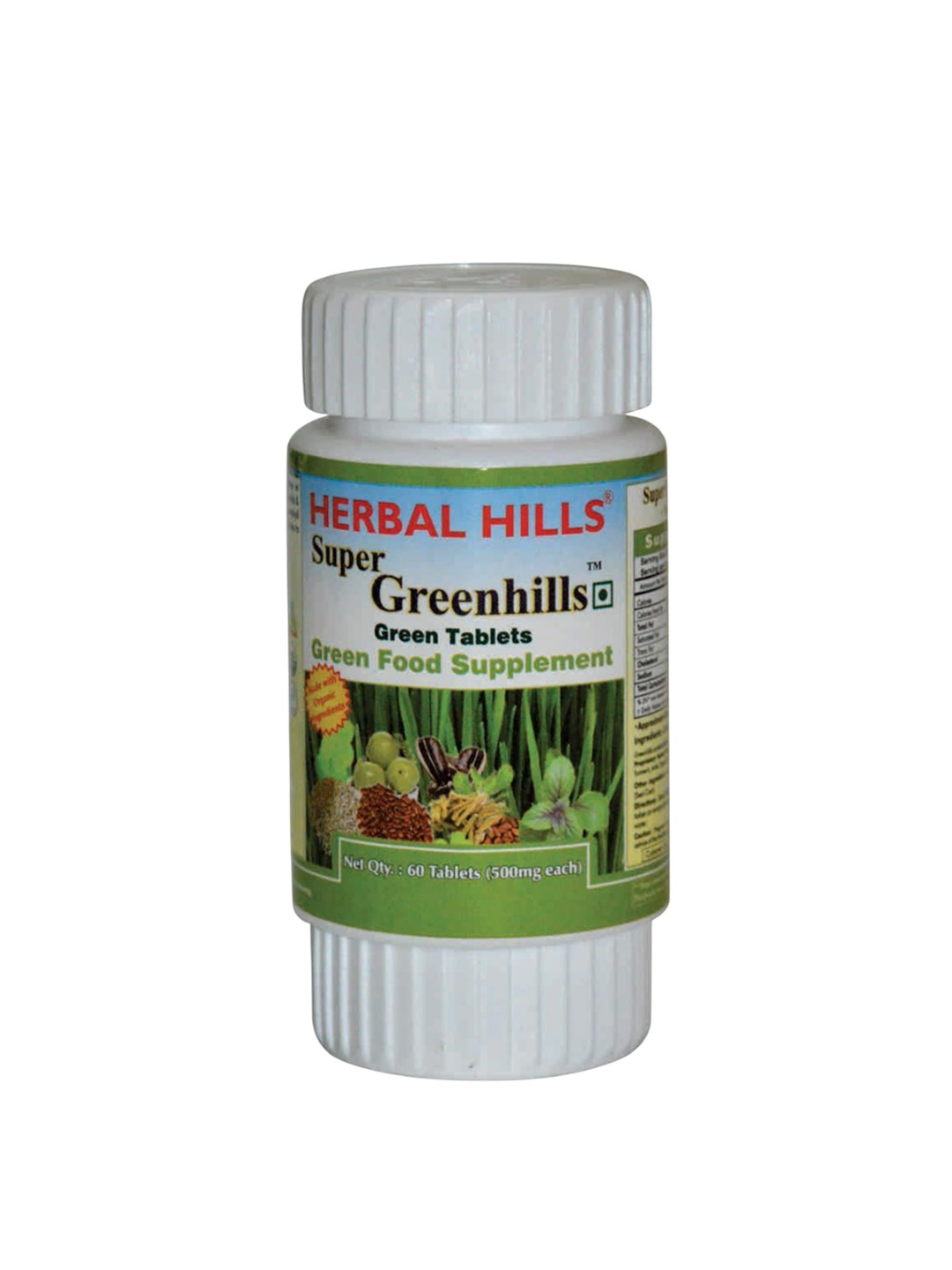 

Herbal Hills Greenhills Tablets (60 Tablets), White