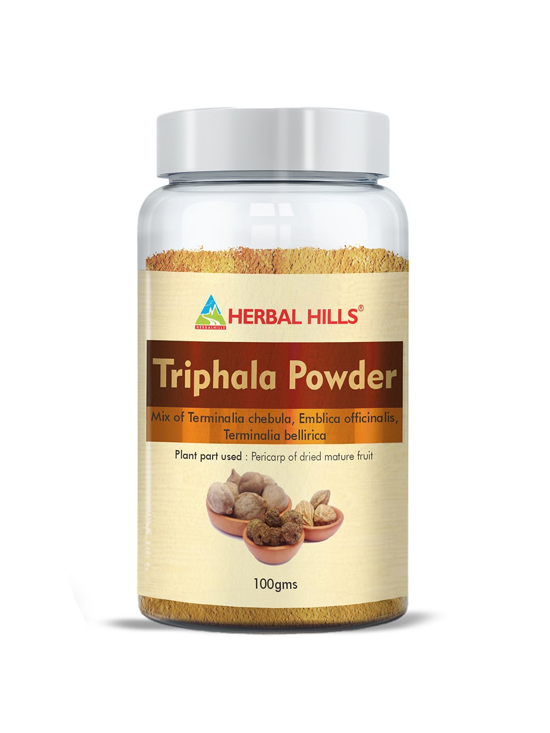 

Herbal Hills Triphala Powder (100 Gram Pack of 5), White