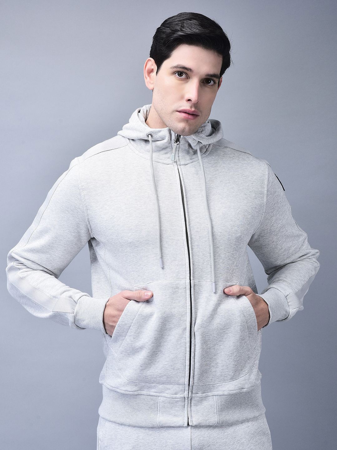 

Woodland Men Long Sleeves Ribbed Sweatshirt, Grey