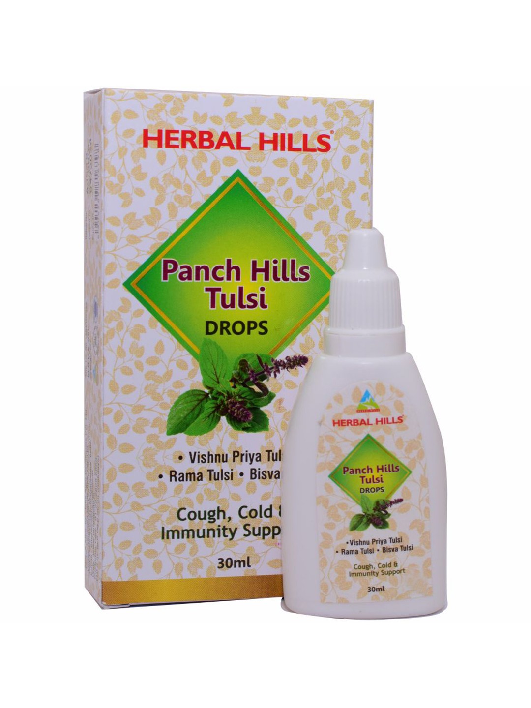 

Herbal Hills Panch Tulsi (30 ml (Pack of 2)), White