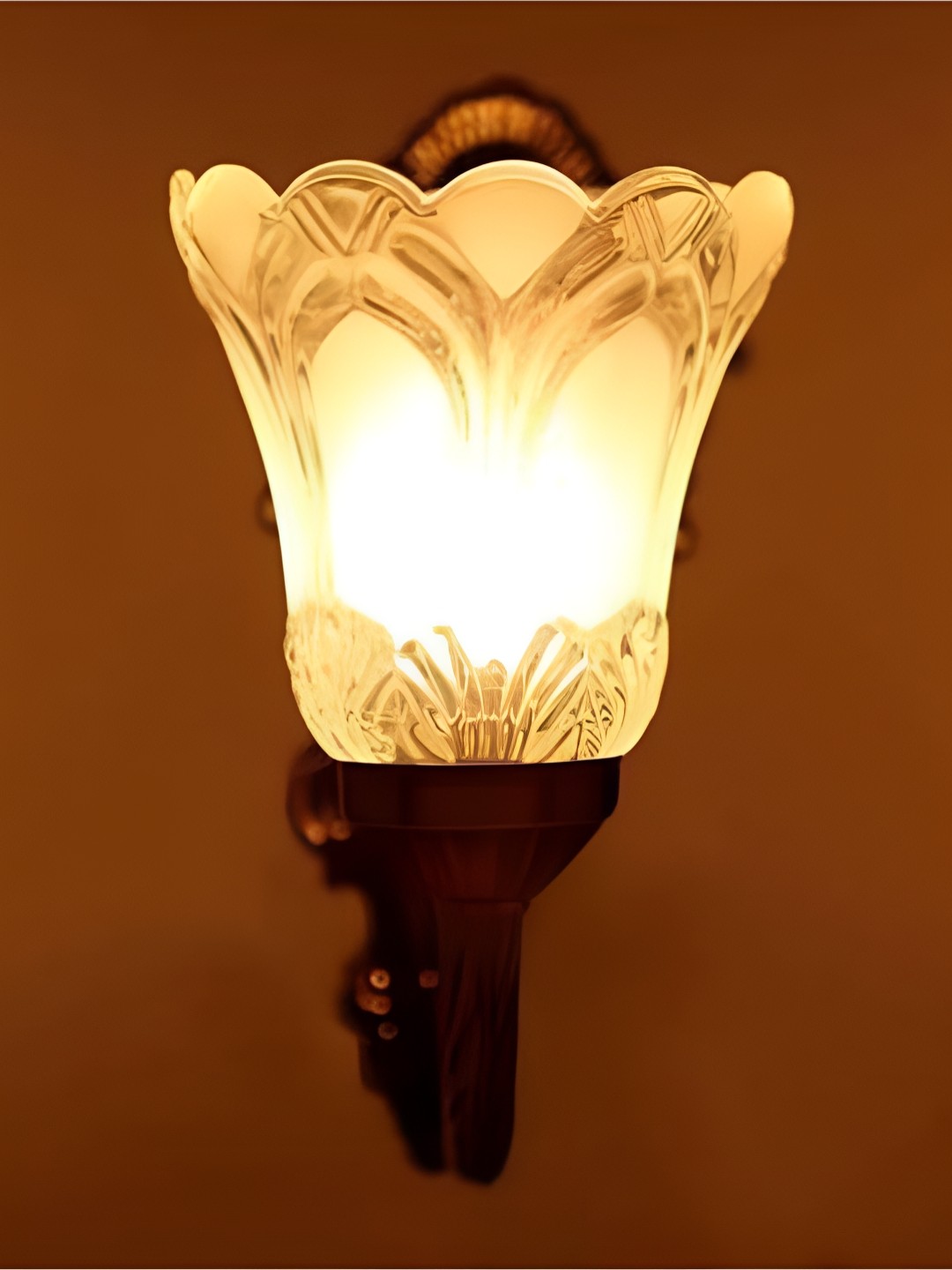 

Afast White & Bronze Textured Metal Wall Lamp