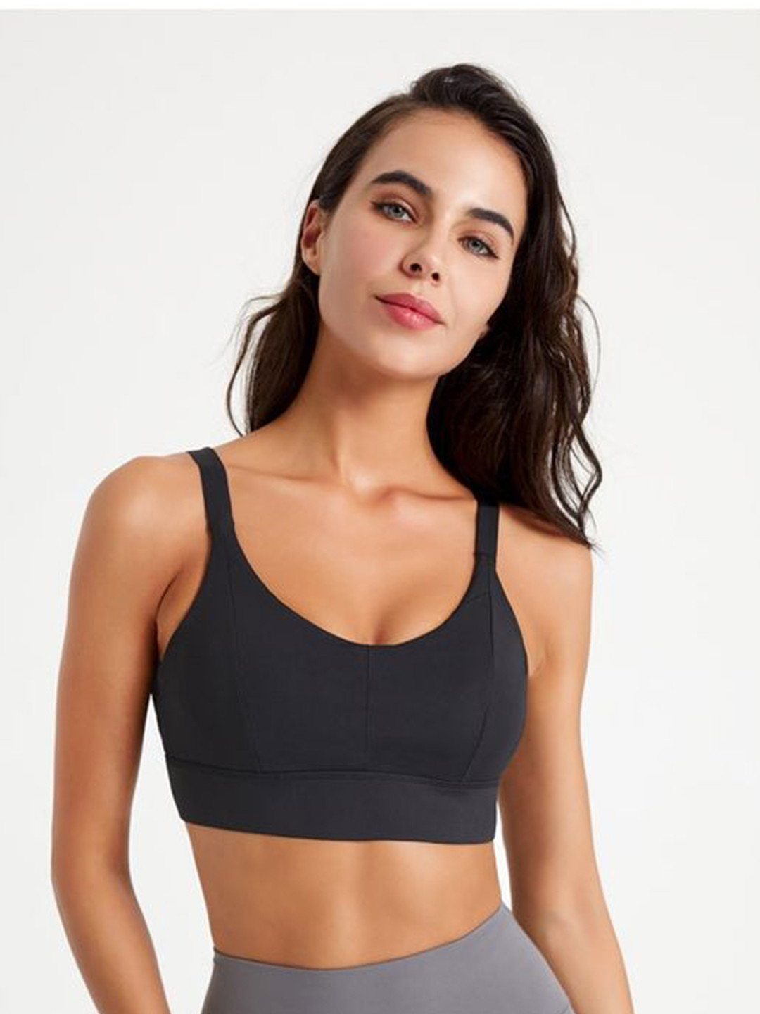 

LULU & SKY Women Bralette Crop Top, Black