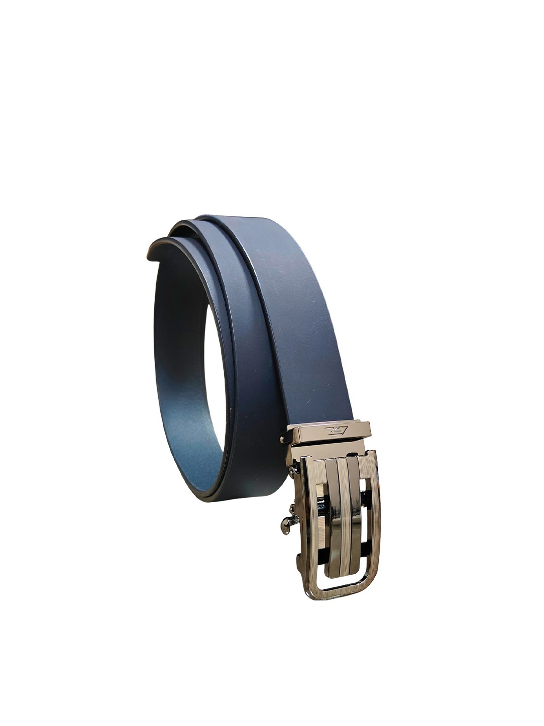 GIL Men Leather Formal Belt, Blue