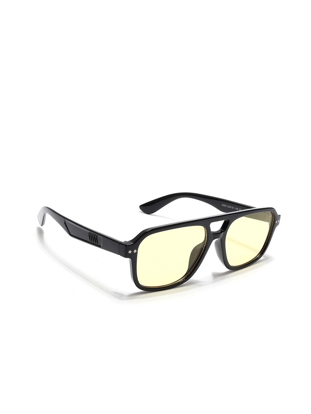 

Eyejack Unisex Wayfarer Sunglasses With UV Protected Lens 9265CL970, Yellow