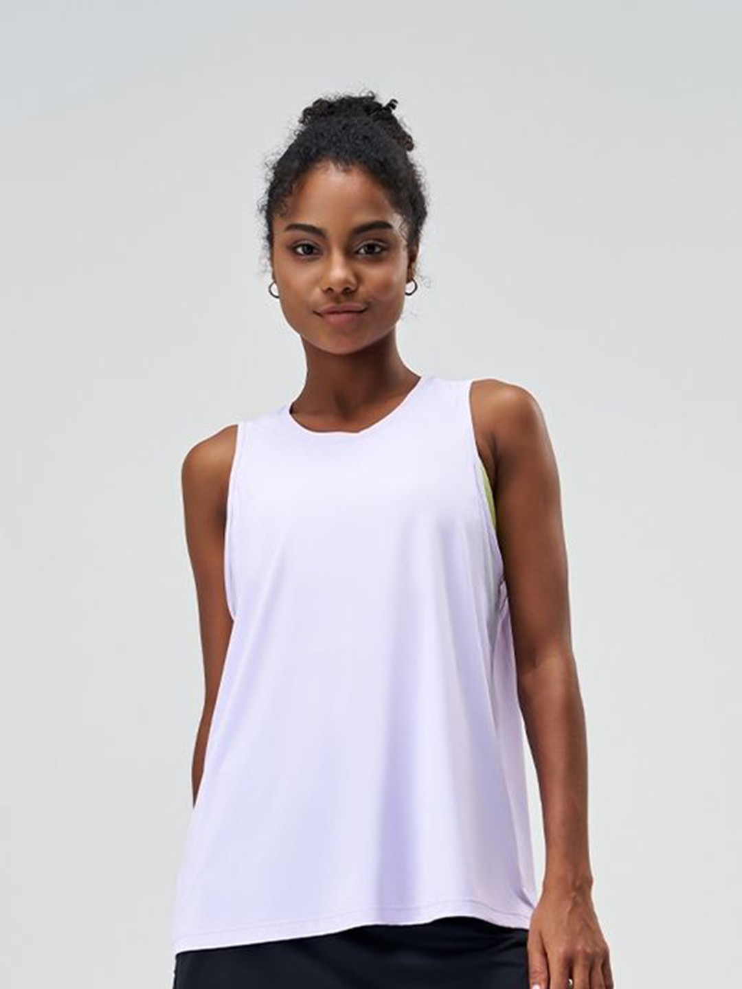 

LULU & SKY Women Round Neck Sleeveless A-Line, Purple