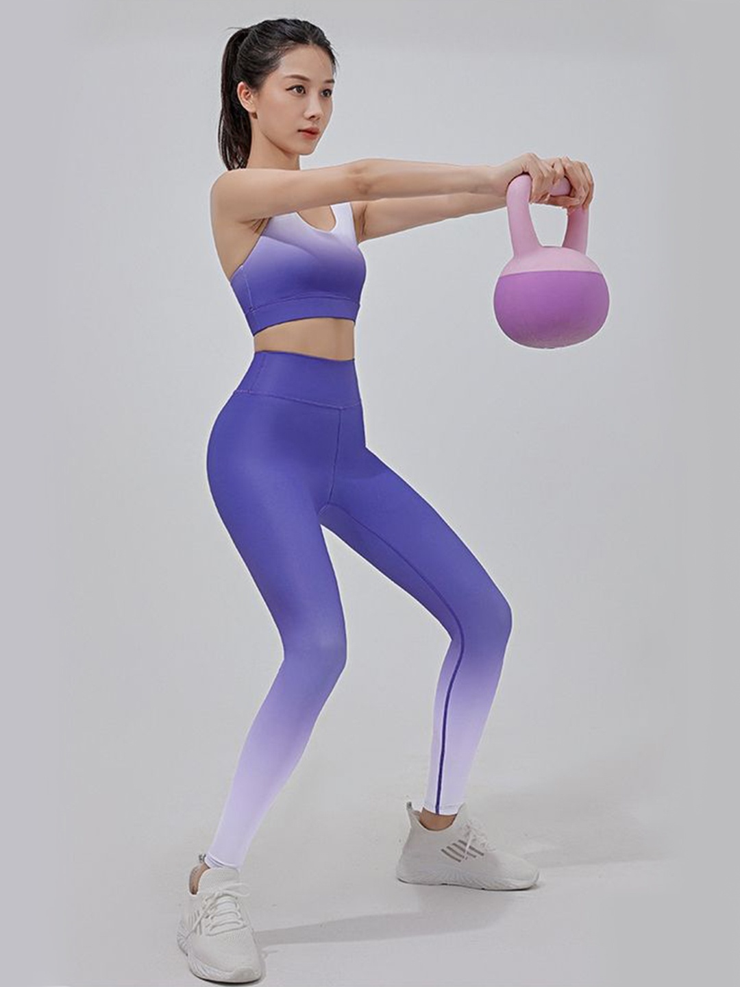 

LULU & SKY Ombre Tank Top, Purple