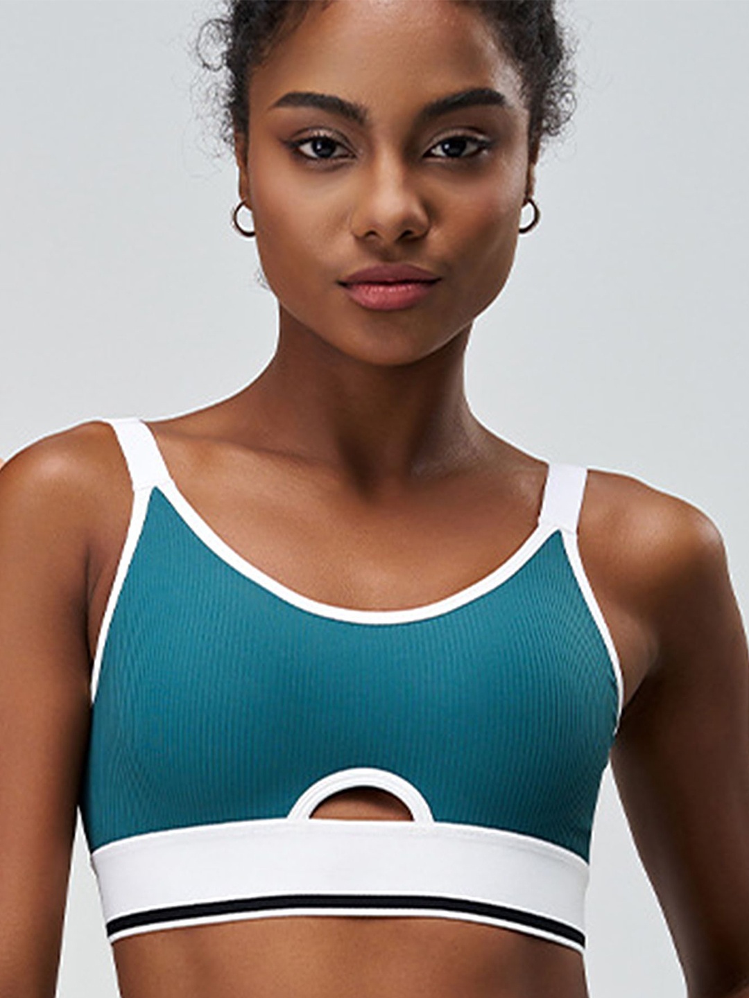 

LULU & SKY Bralette Crop Top, Green