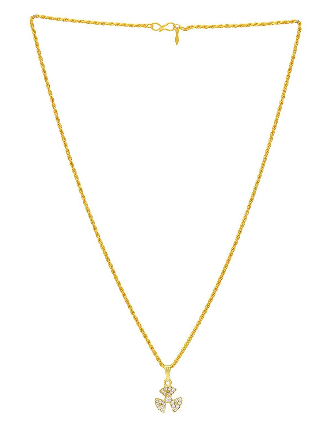 

MEMOIR Gold-Plated Contemporary Pendant With Chain