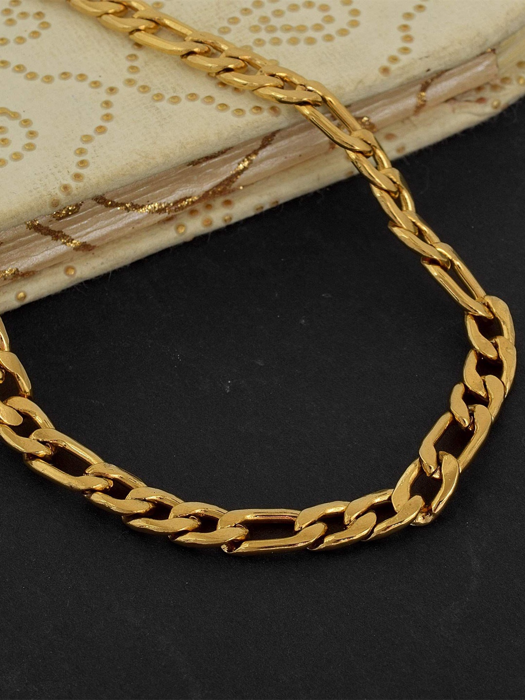 

MEMOIR Brass-Plated Link Chains, Gold