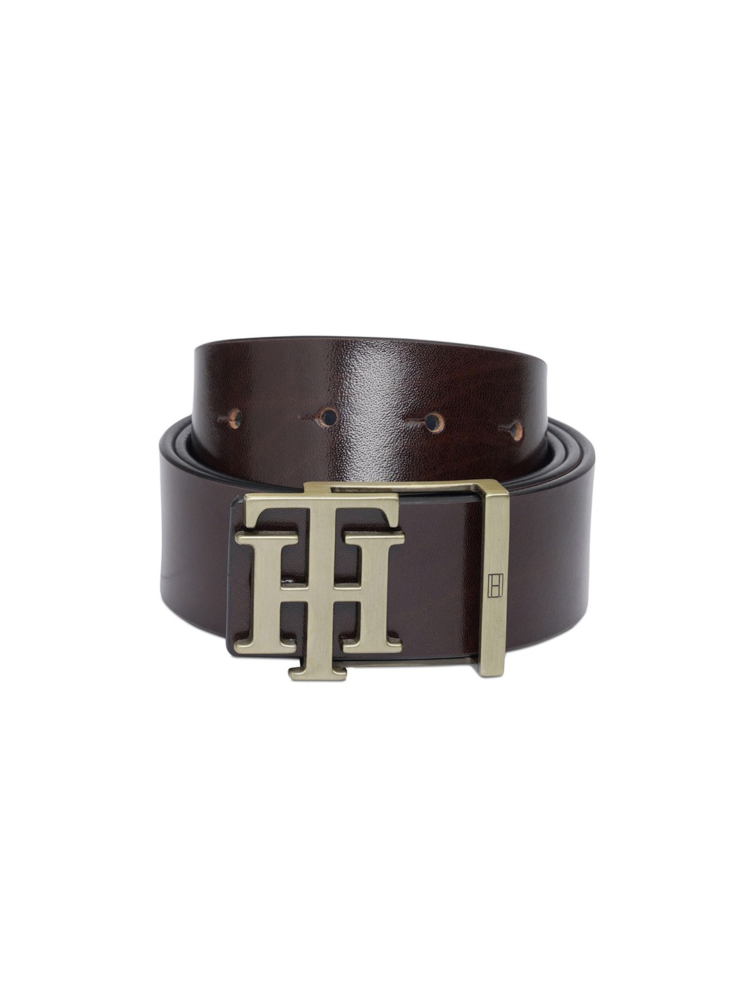 

Tommy Hilfiger Men Leather Reversible Formal Belt, Brown