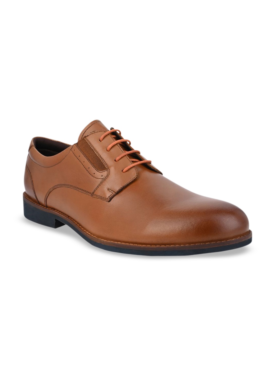 

Alberto Torresi Horwik Series Men Leather Lace - Ups Formal Derbys, Tan