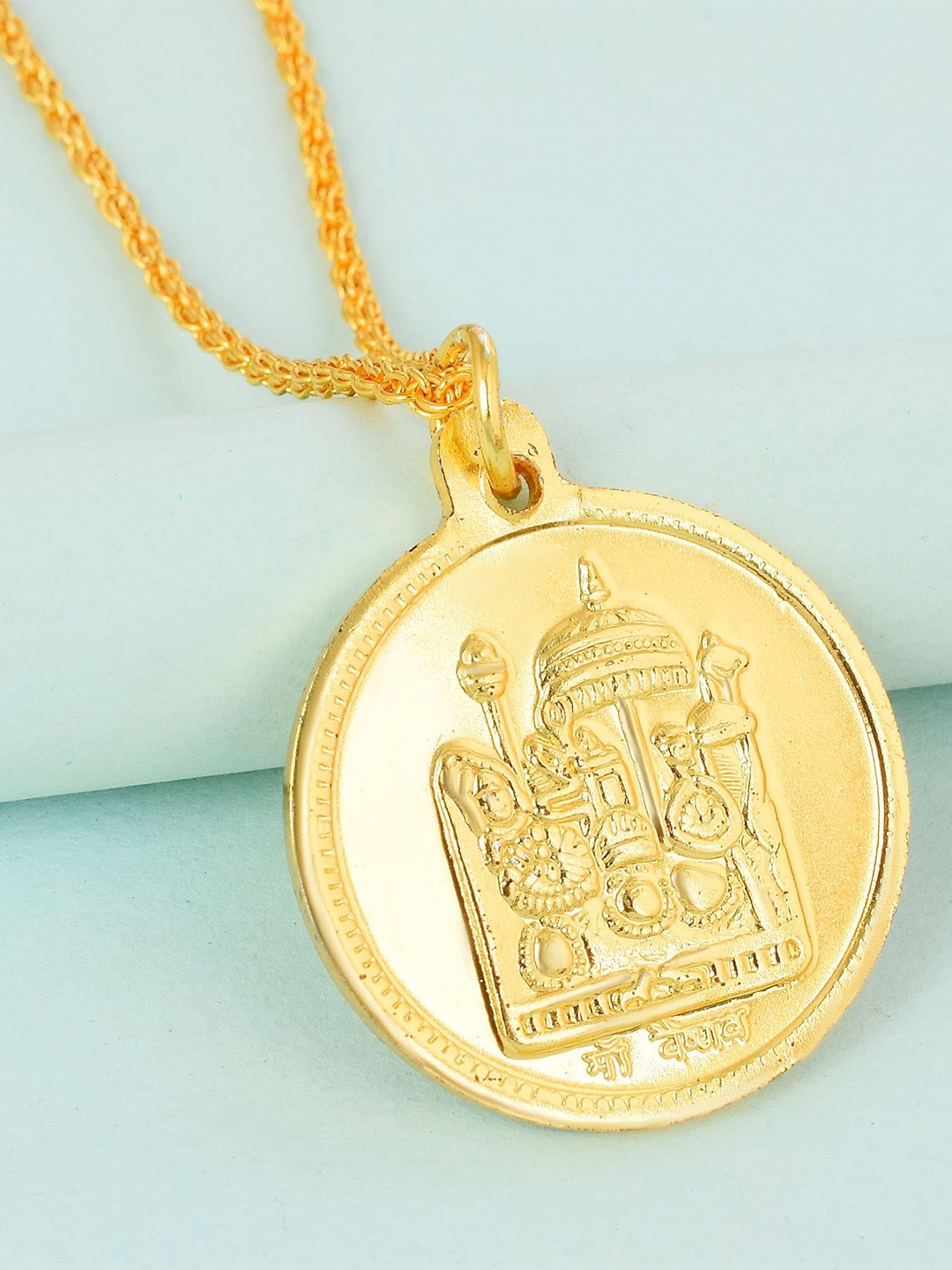 

MEMOIR Gold-Plated Pendant With Chain