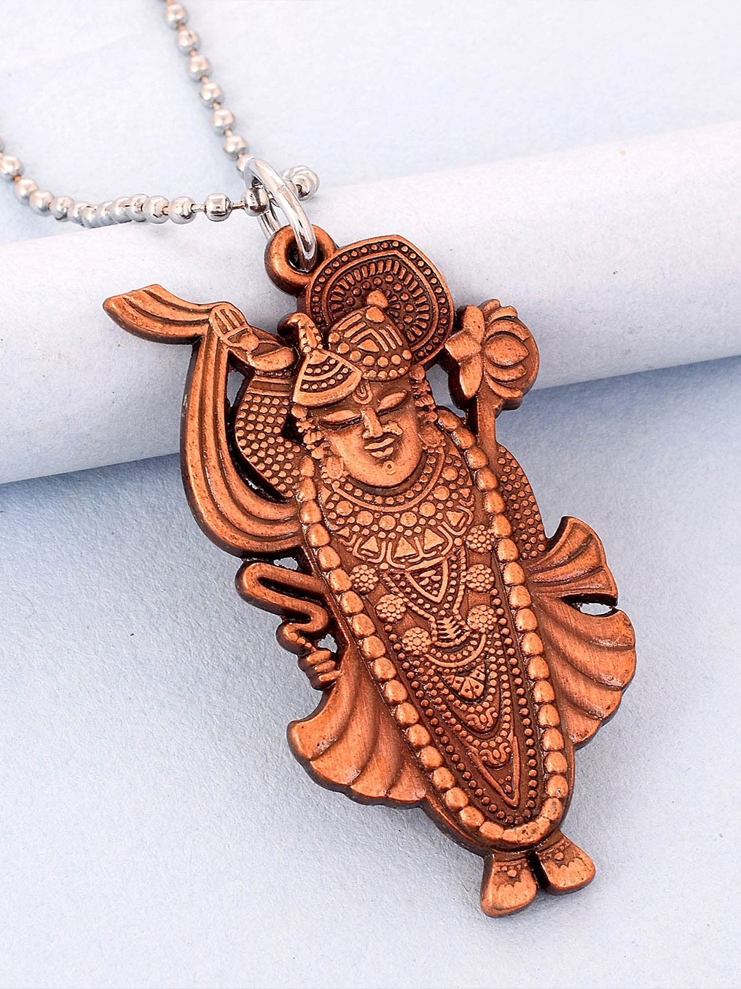 

MEMOIR Unisex Copper-Plated Contemporary Pendant