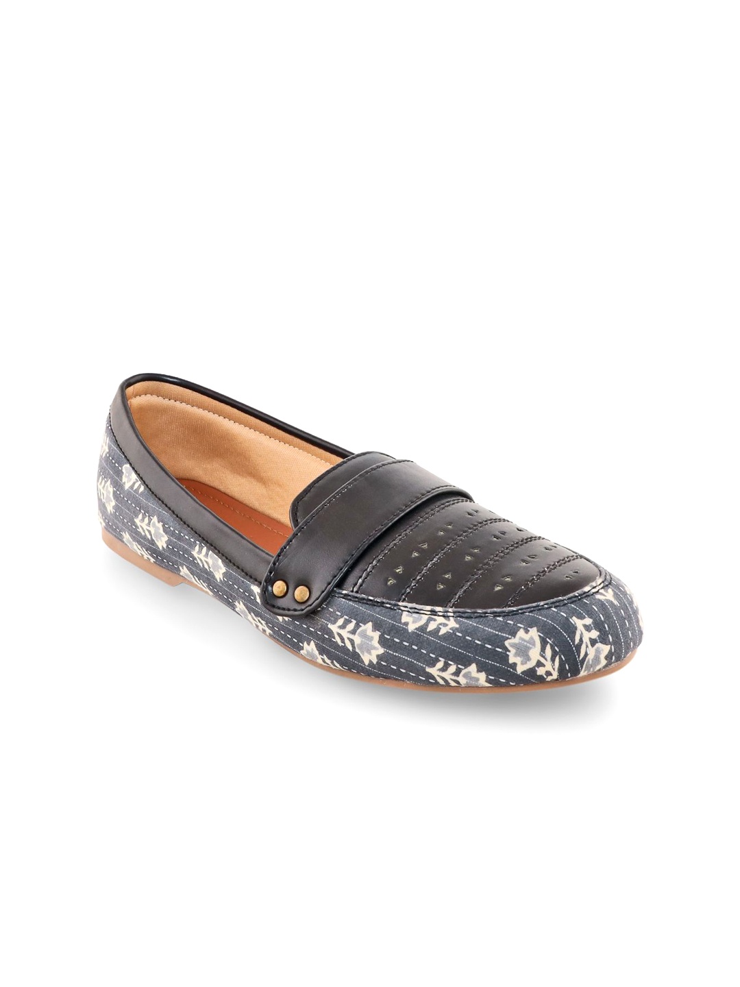 

Kanvas Women Printed Lightweight Loafers, Grey