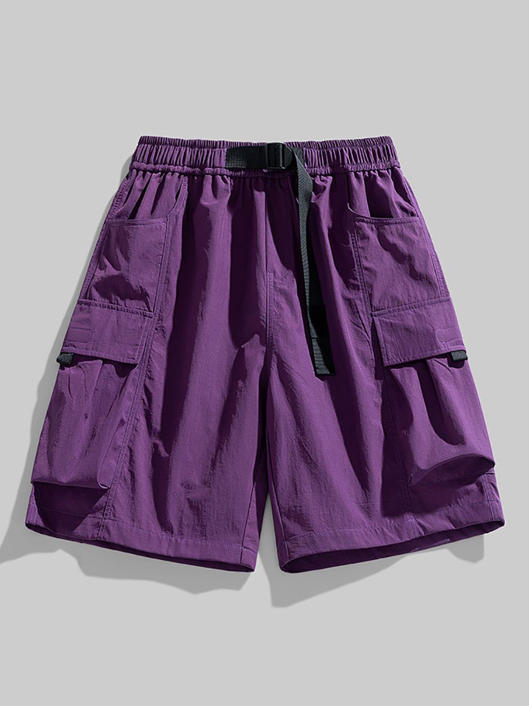 

StyleCast x Revolte Men Mid-Rise Shorts, Purple