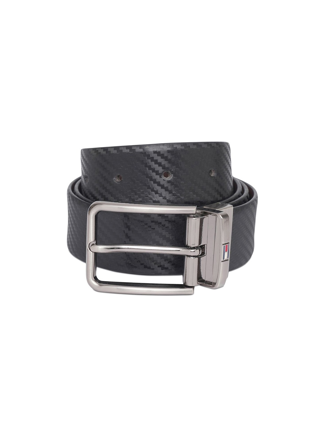 

Tommy Hilfiger Men Leather Reversible Belt, Black