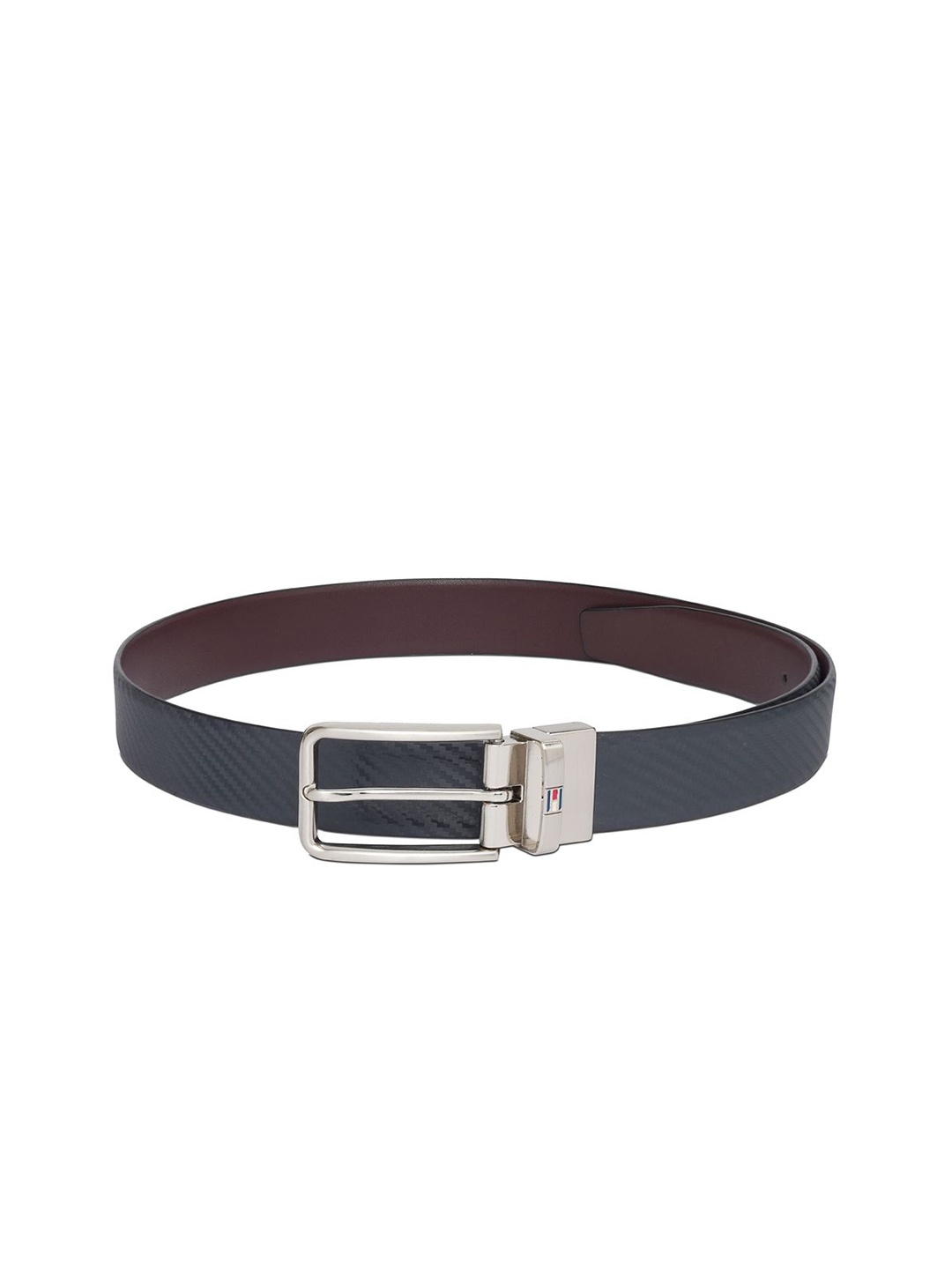 

Tommy Hilfiger Men Simeon Textured Leather Reversible Belt, Blue