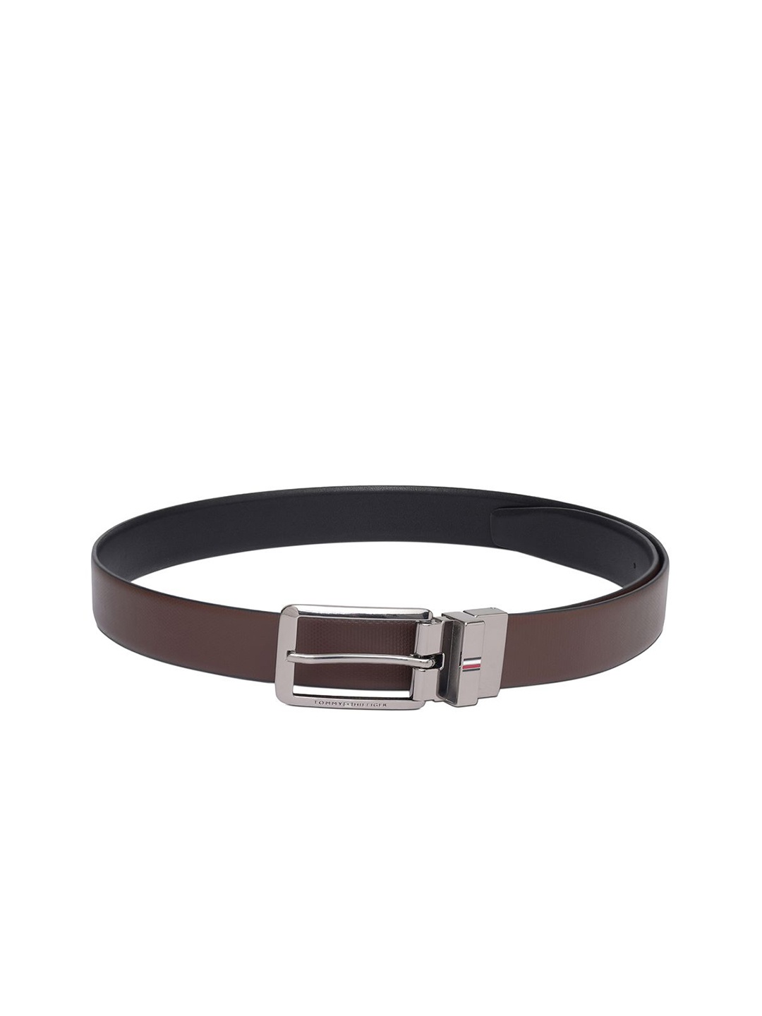 

Tommy Hilfiger Men Lambert Leather Reversible Belt, Brown