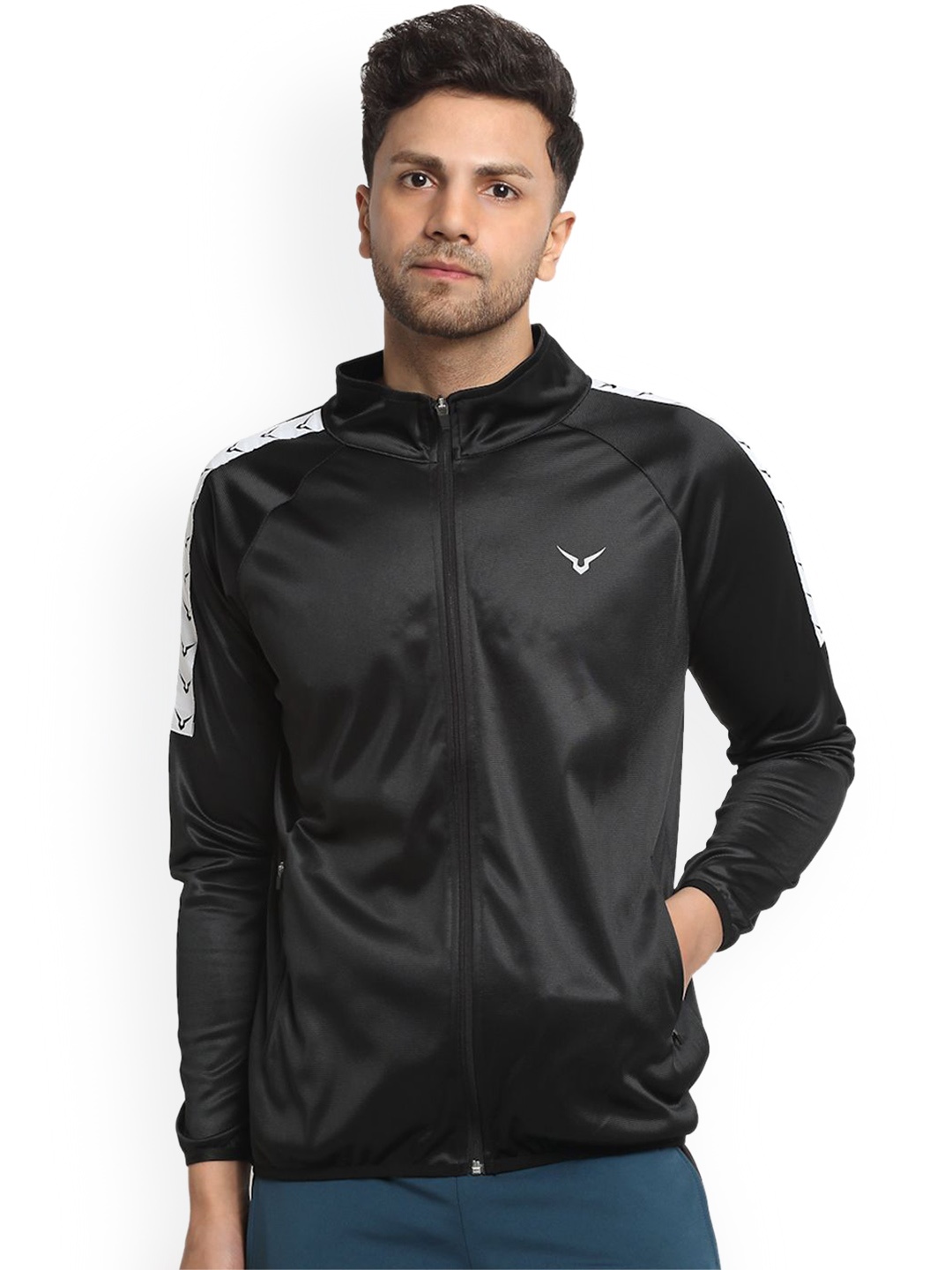 

Invincible Men Poly Classic Jacket, Black