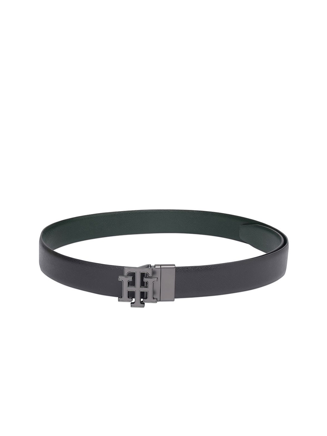 

Tommy Hilfiger Men Leather Reversible Belt, Black