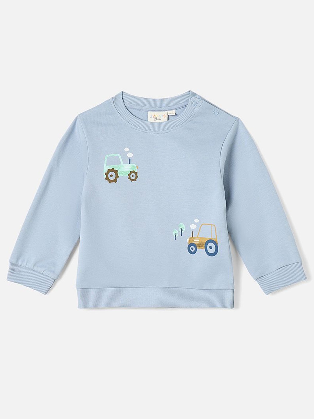

Juniors by Babyshop Boys Cotton Printed Pullover Sweatshirt, Blue