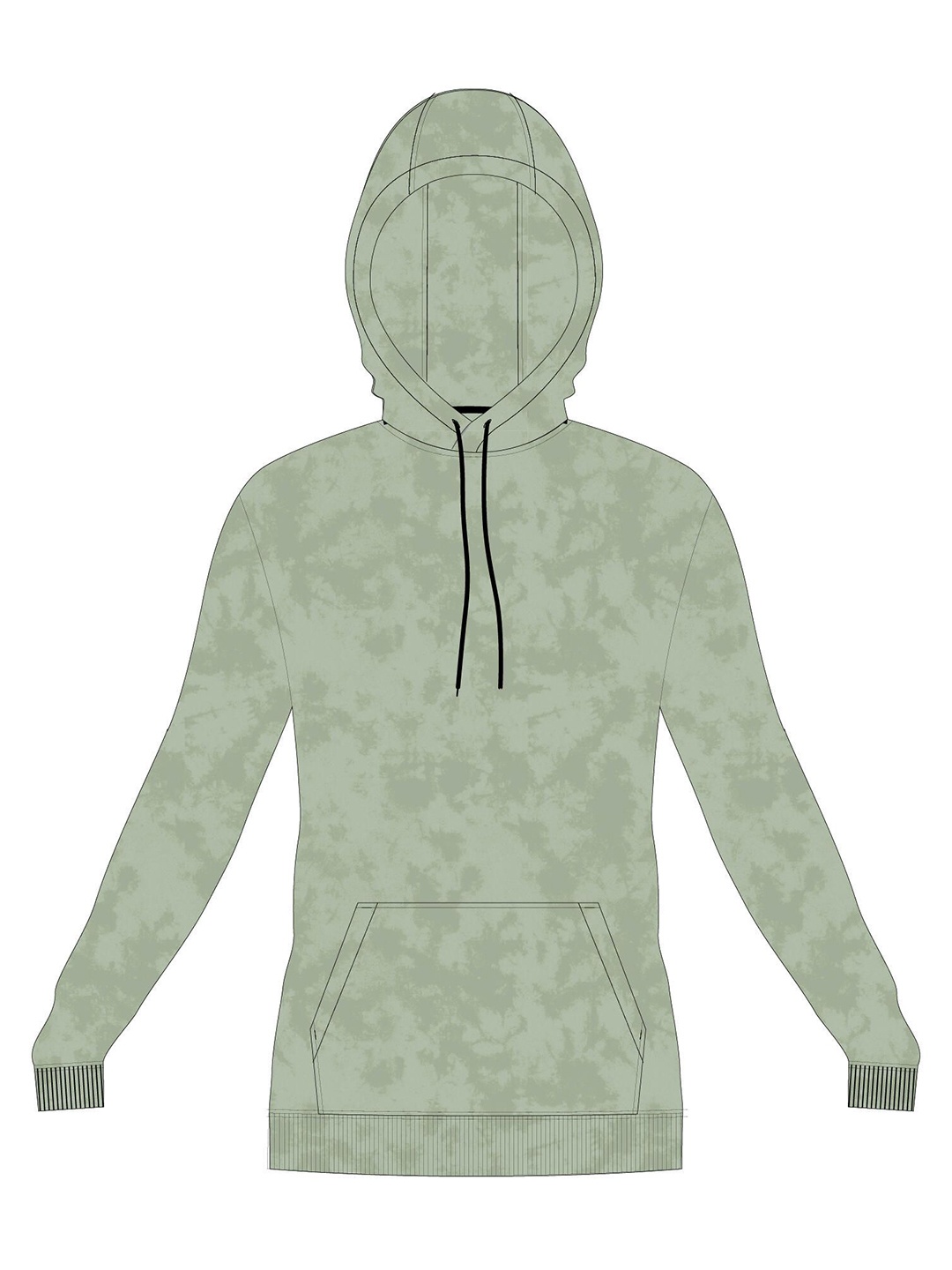 

Domyos By Decathlon Women Hooded Sweatshirt, Green