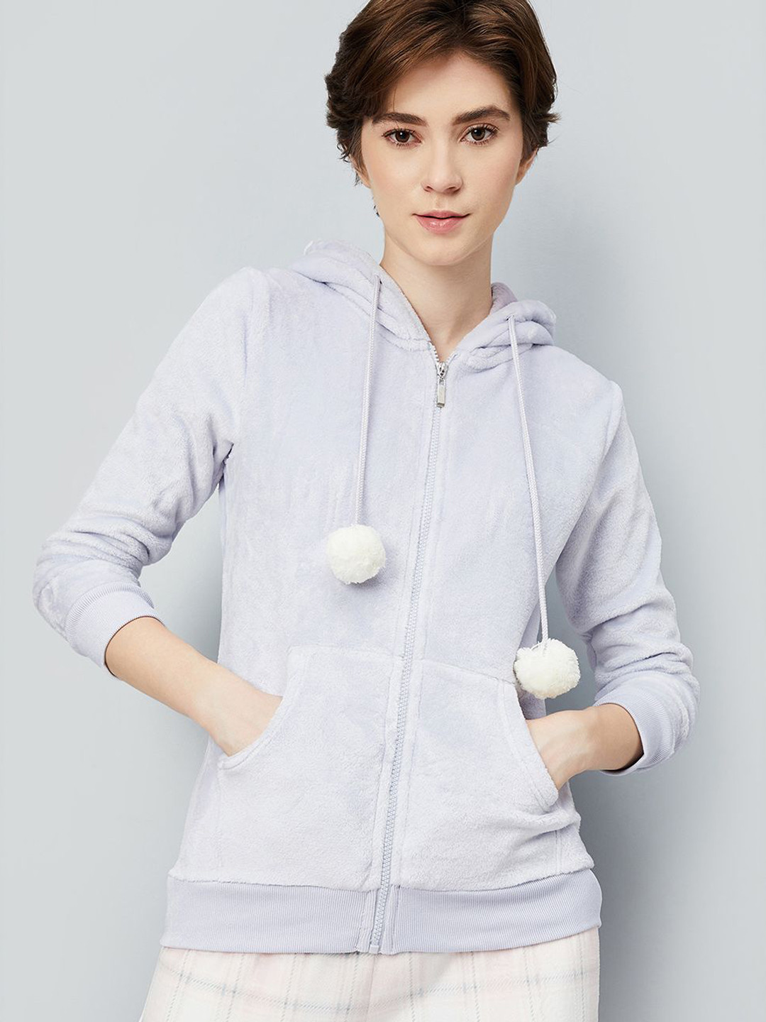 

max Women Polyester Fashion Jacket, Blue