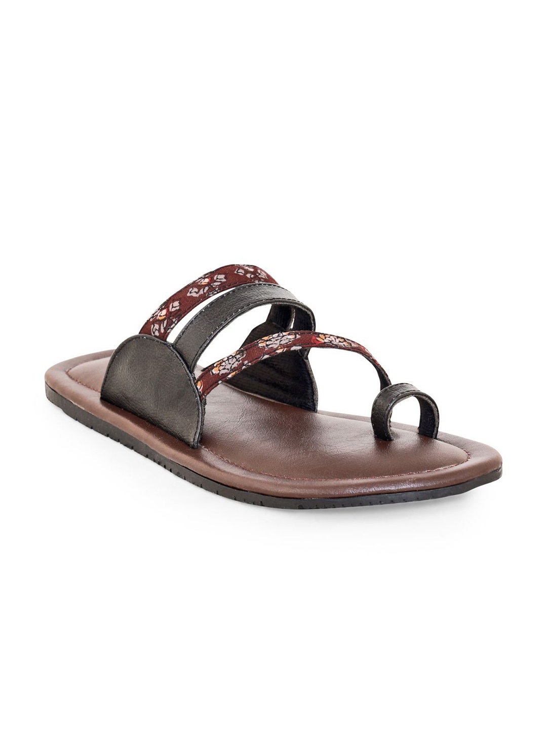 

Kanvas Men Ethnic Comfort Sandals, Brown