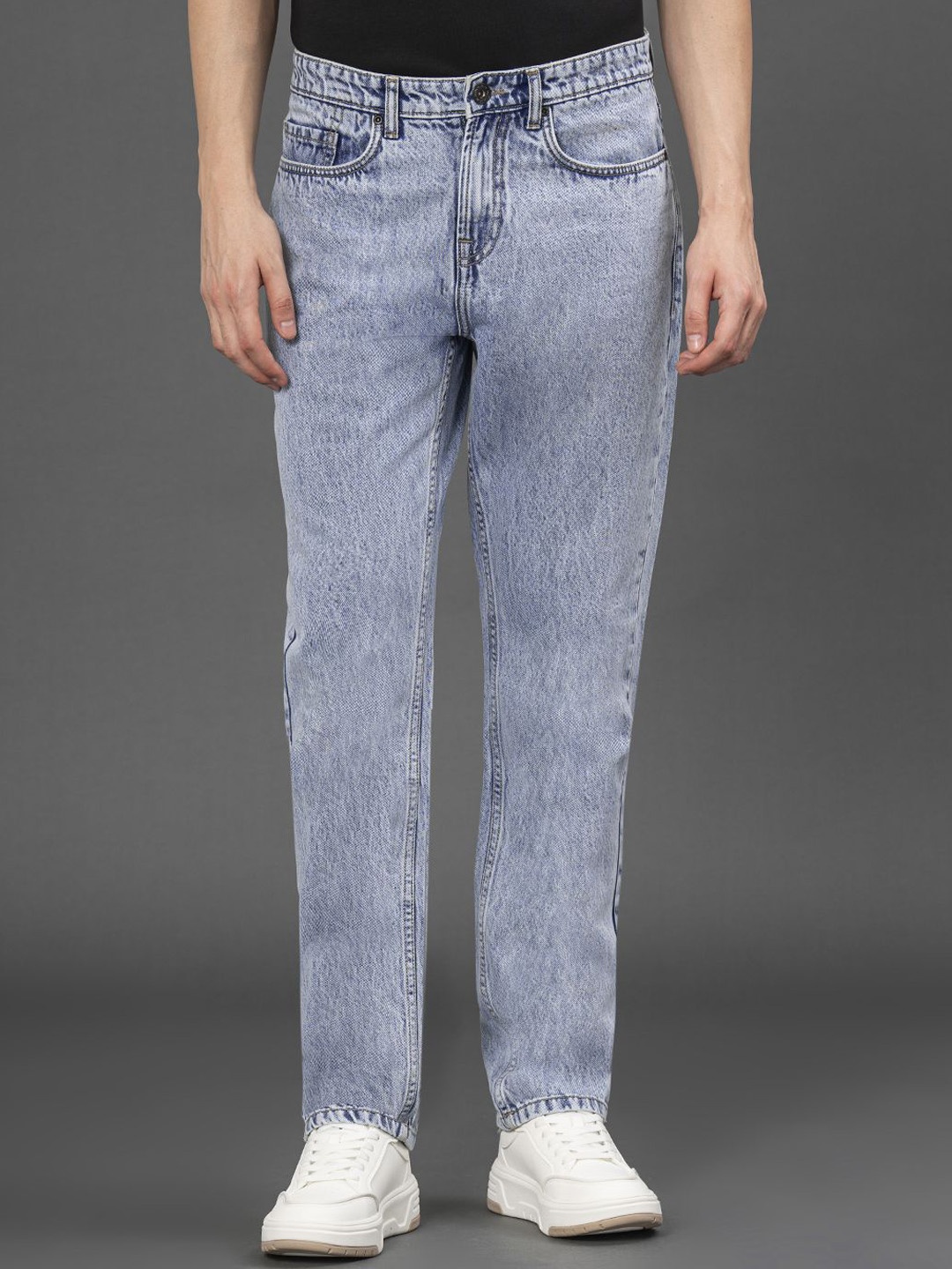 

Red Tape Men Straight Fit Light Fade Jeans, Blue