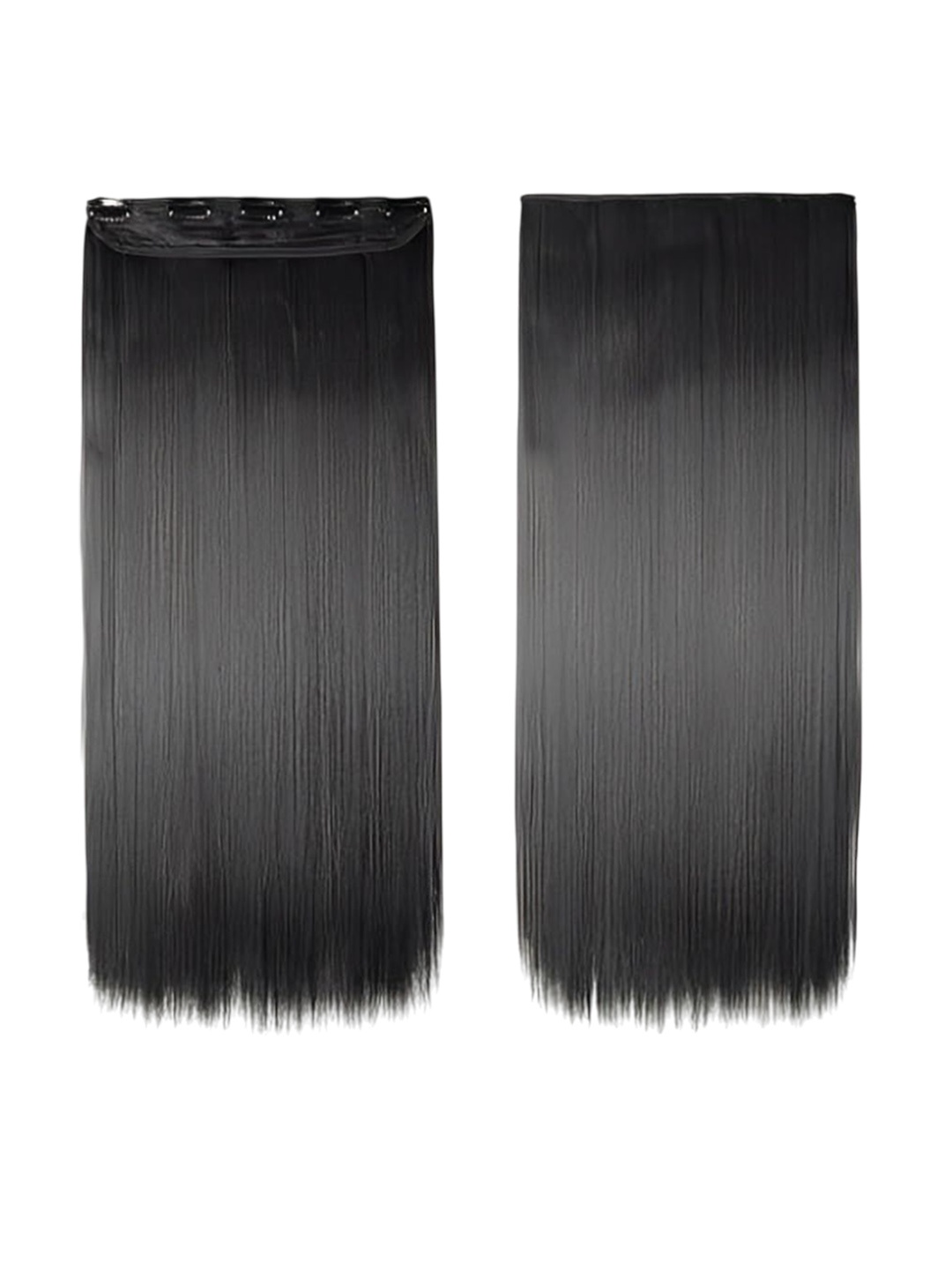 

D-Divine Clip-In Straight Toupee Hair Extension - Black - 22 Inch